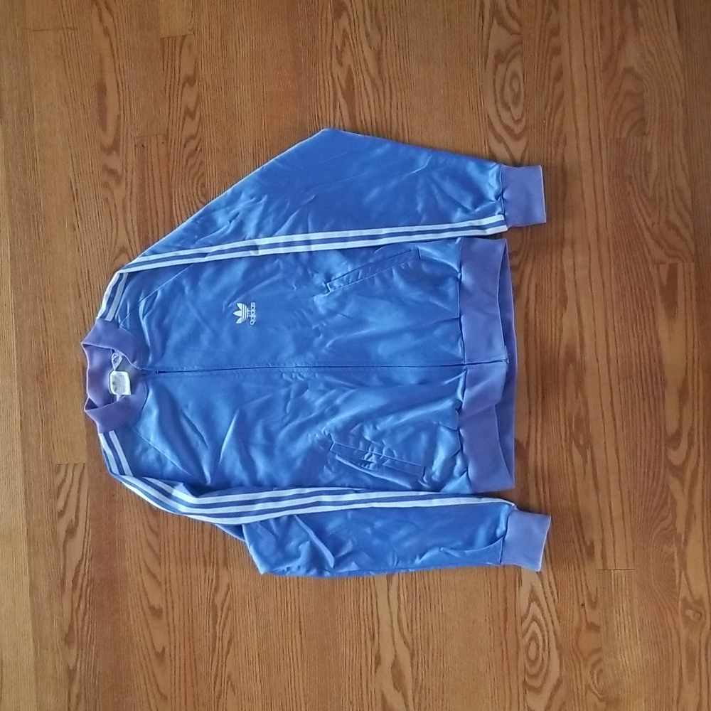 70s Adidas Track Jacket Size L Tennis Jacket